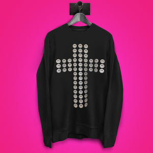 THIS IS MY CHURCH METALLIC PRINT (PLATINUM EDITION) SWEATSHIRT